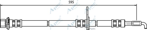 APEC BRAKING Тормозной шланг HOS3694